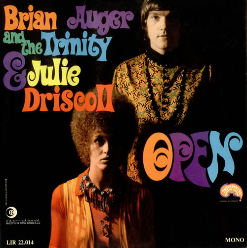 Julie Driscoll & Brian Auger Open Italy Vinyl LP Record lir22.014